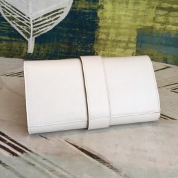 Replica Hermes White Clutch Medor 23 Bag