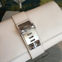 Replica Hermes White Clutch Medor 23 Bag