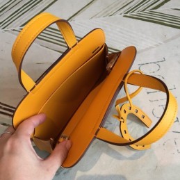Replica Hermes Yellow Halzan 22 Bag
