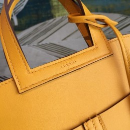 Replica Hermes Yellow Halzan 22 Bag