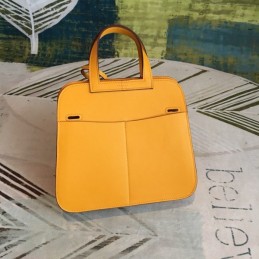 Replica Hermes Yellow Halzan 22 Bag