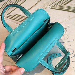 Replica Hermes Turquoise Halzan 22 Bag