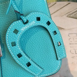 Replica Hermes Turquoise Halzan 22 Bag