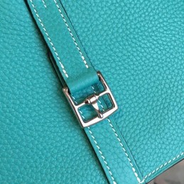 Replica Hermes Turquoise Halzan 22 Bag