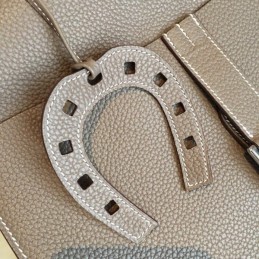Replica Hermes Taupe Halzan 31 Bag
