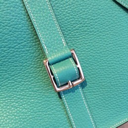 Replica Hermes Teal Halzan 31 Bag