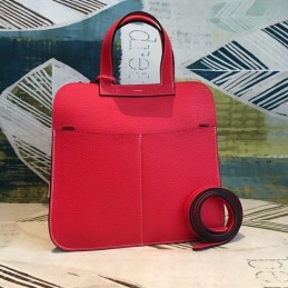 Replica Hermes Red Halzan 31 Bag