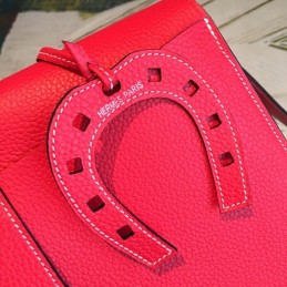 Replica Hermes Red Halzan 31 Bag