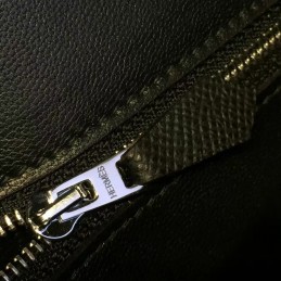 Replica Hermes Black Constance 24 Palladium Hardware Bag