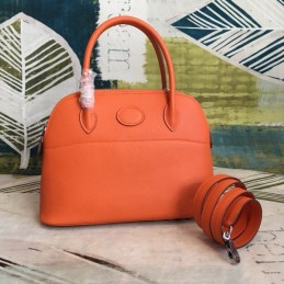 Replica Hermes Orange Bolide 27 Bag