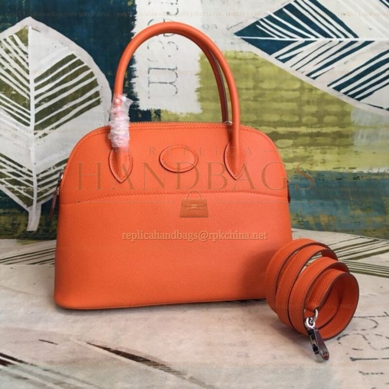 Replica Hermes Orange Bolide 27 Bag