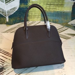 Replica Hermes Dark Brown Bolide 31 Bag