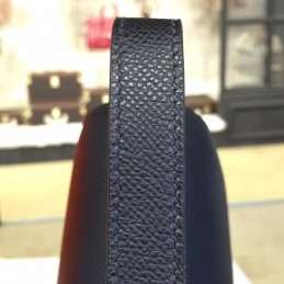 Replica Hermes Black Constance 24 Palladium Hardware Bag