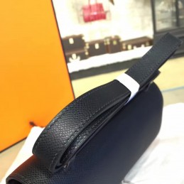 Replica Hermes Black Constance 24 Palladium Hardware Bag