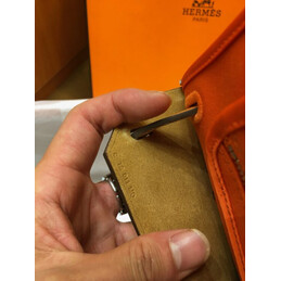 Replica Hermes Orange Tan Herbag Zip 31 Bag