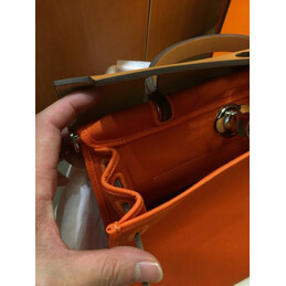 Replica Hermes Orange Tan Herbag Zip 31 Bag