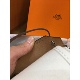 Replica Hermes White Tan Herbag Zip 31 Bag