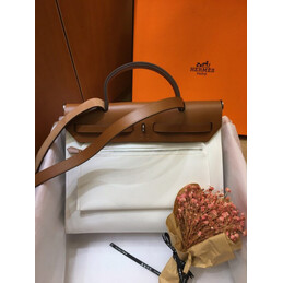 Replica Hermes White Tan Herbag Zip 31 Bag