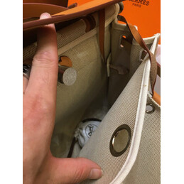 Replica Hermes Beige Tan Herbag Zip 31 Bag