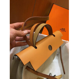 Replica Hermes Beige Tan Herbag Zip 31 Bag