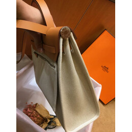 Replica Hermes Beige Tan Herbag Zip 31 Bag