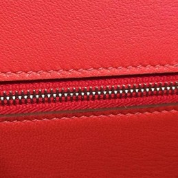 Replica Hermes Red Constance 24 Palladium Hardware Bag