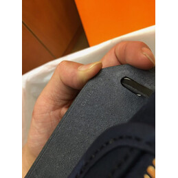 Replica Hermes Navy Blue Black Herbag Zip 31 Bag