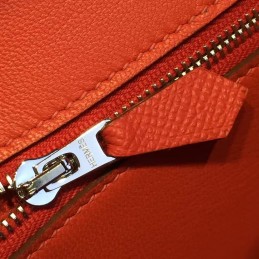 Replica Hermes Red Constance 24 Palladium Hardware Bag