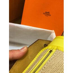Replica Hermes Yellow Tan Herbag Zip 31 Bag