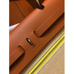 Replica Hermes Yellow Tan Herbag Zip 31 Bag