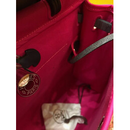 Replica Hermes Fuchsia Black Herbag Zip 31 Bag