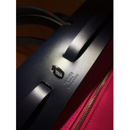 Replica Hermes Fuchsia Black Herbag Zip 31 Bag