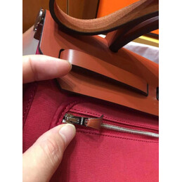 Replica Hermes Red Burgundy Herbag Zip 31 Bag