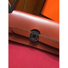 Replica Hermes Red Burgundy Herbag Zip 31 Bag