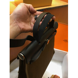 Replica Hermes Olive Green Black Herbag Zip 31 Bag