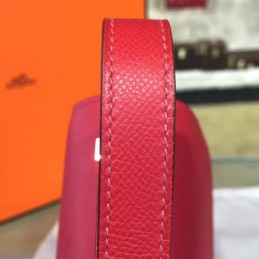 Replica Hermes Red Constance 24 Palladium Hardware Bag