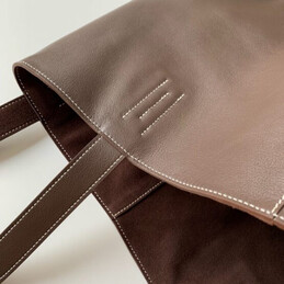Replica Hermes Brown Double Sens 36 Bag