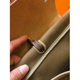 Replica Hermes Olive Green Tan Herbag Zip 39 Bag