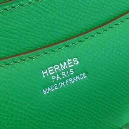 Replica Hermes Green Constance 24 Palladium Hardware Bag