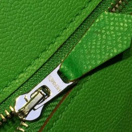 Replica Hermes Green Constance 24 Palladium Hardware Bag