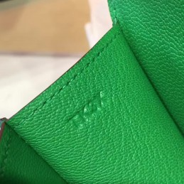 Replica Hermes Green Constance 24 Palladium Hardware Bag