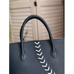 Replica Hermes Navy Blue Baseball Stitch Bolide 45 Bag