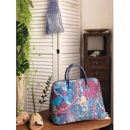 Replica Hermes Multicolor Print Bolide 45 Bag