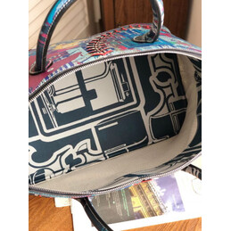 Replica Hermes Multicolor Print Bolide 45 Bag