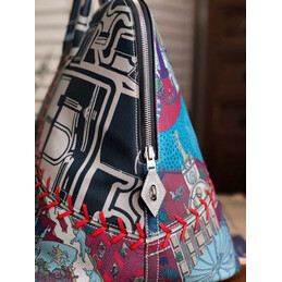 Replica Hermes Multicolor Print Bolide 45 Bag