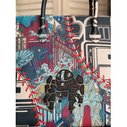 Replica Hermes Multicolor Print Bolide 45 Bag