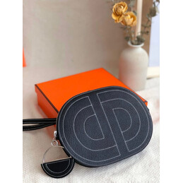 Replica Hermes Black In The Loop To Go Pouch