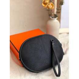 Replica Hermes Black In The Loop To Go Pouch