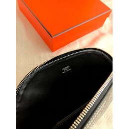 Replica Hermes Black In The Loop To Go Pouch