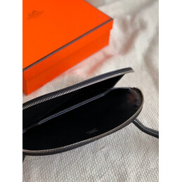 Replica Hermes Black In The Loop To Go Pouch